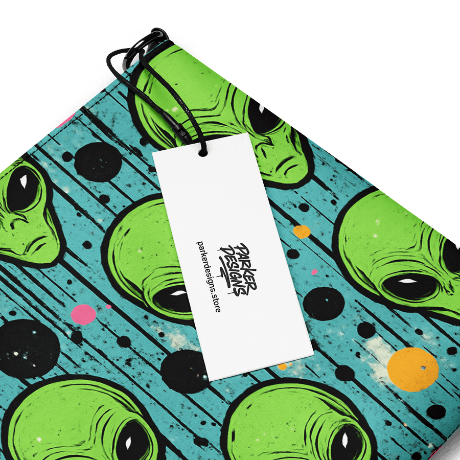 Aliens Paint Neon Graffiti Pop Art - Crossbody Bag product image (4)