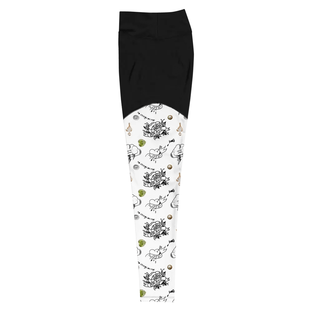 Bad & Boo-Jee Bride Sports Leggings product image (7)