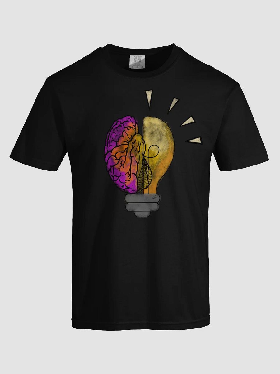Brain Bulb T-Shirt product image (31)