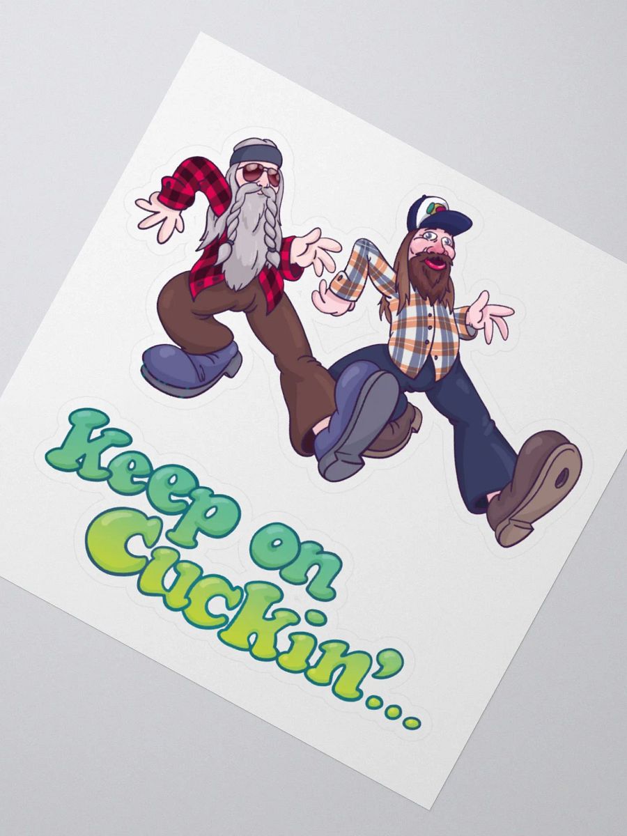Keep on Cuckin' Sticker product image (3)