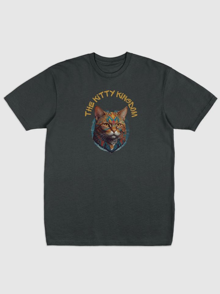 Giga Chad Cat: The Ultimate Feline Alpha Tee | The Kitty Kingdom product image (1)