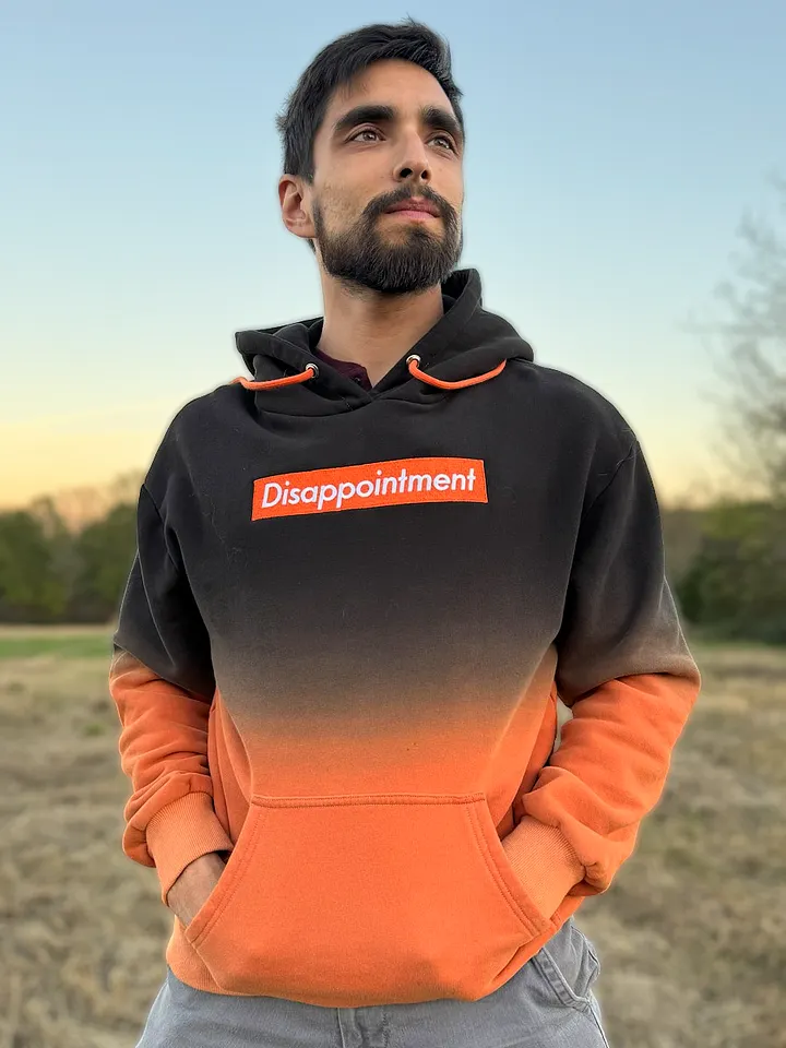 Orange Dipped Disappointment Hoodie product image (2)