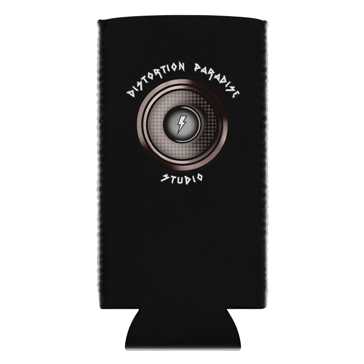 MegaRocker White Death Metal Logo Slim Can Cooler product image (2)