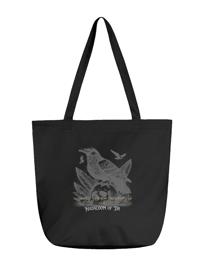 Symphony of Life Raven Tote Bag product image (1)