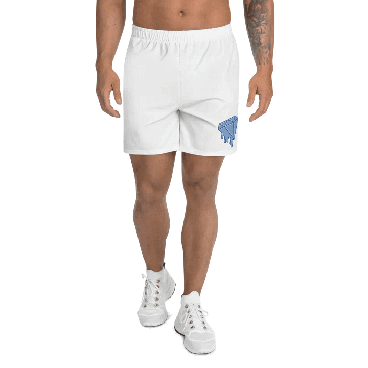 Fashion diamond white preppy shorts. product image (1)