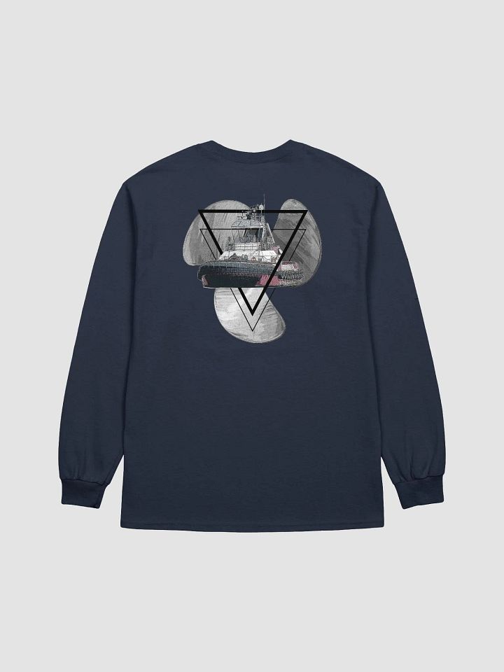 Three blade prop triangle Athena tug Long Sleeve Tee product image (1)