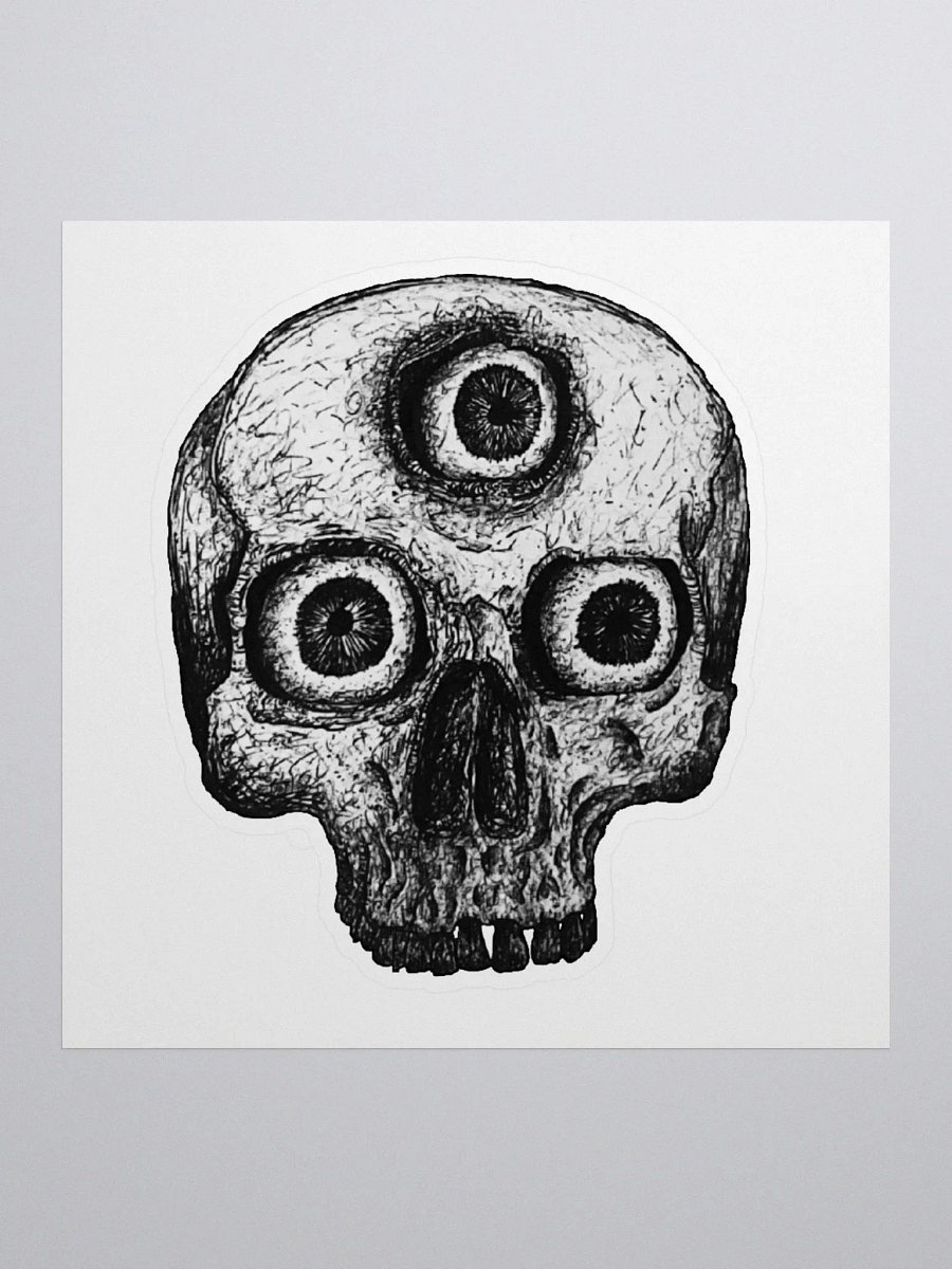 Third Eye Skull Sticker product image (1)