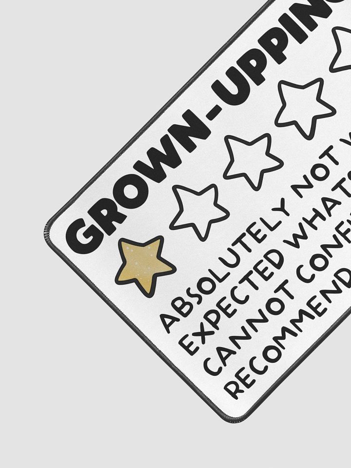 Grown-Upping Mouse Pad product image (2)