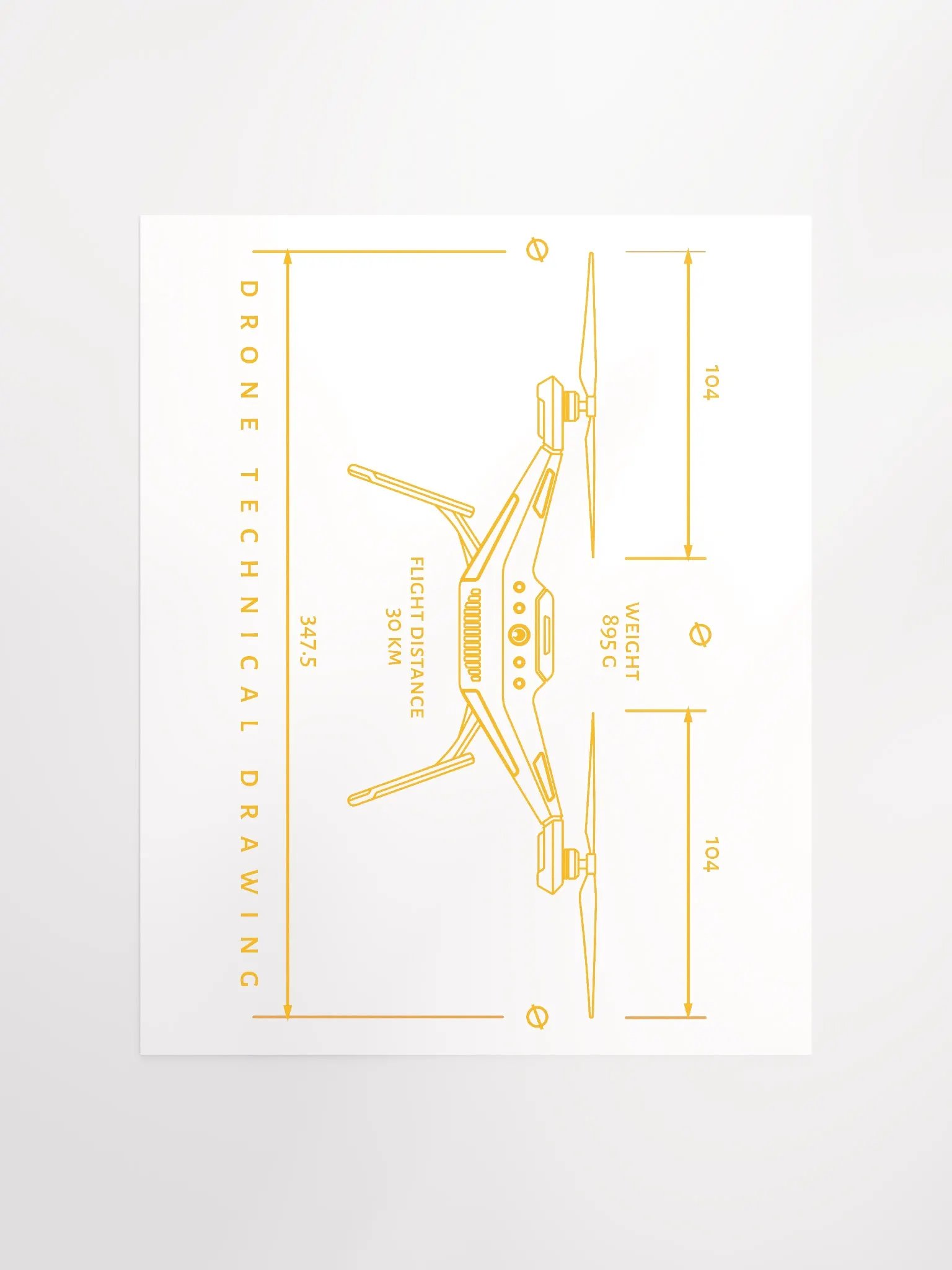 Drone - 16x20 Matte Poster product image (1)