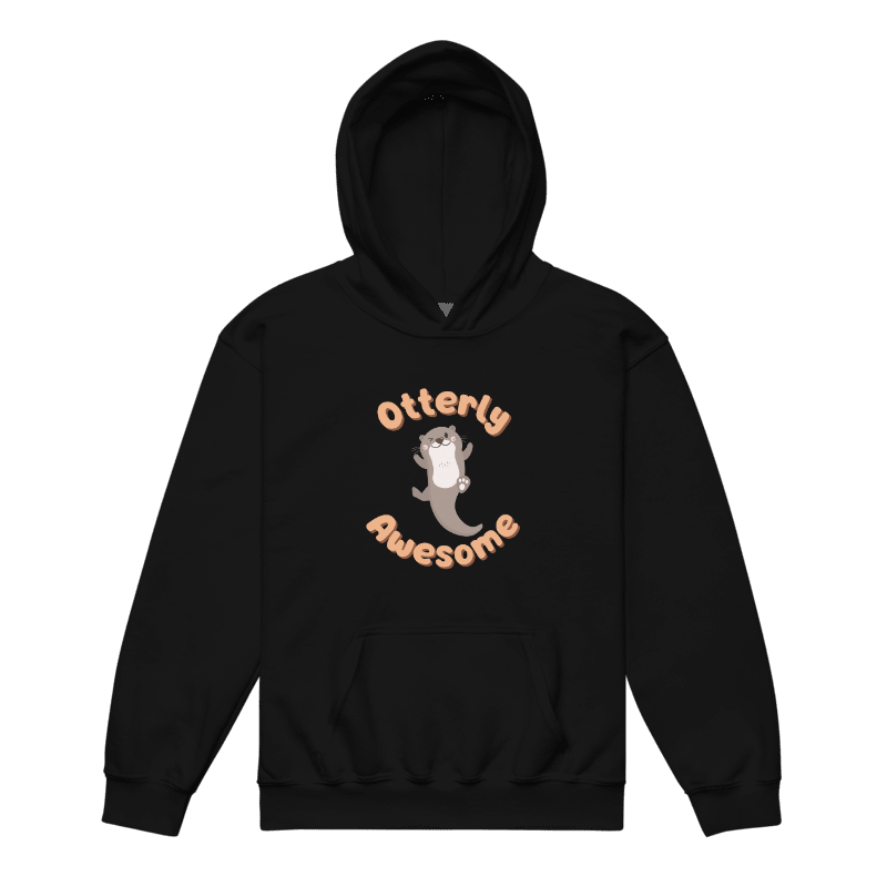 Otterly Awesome Youth Hoodie product image (1)