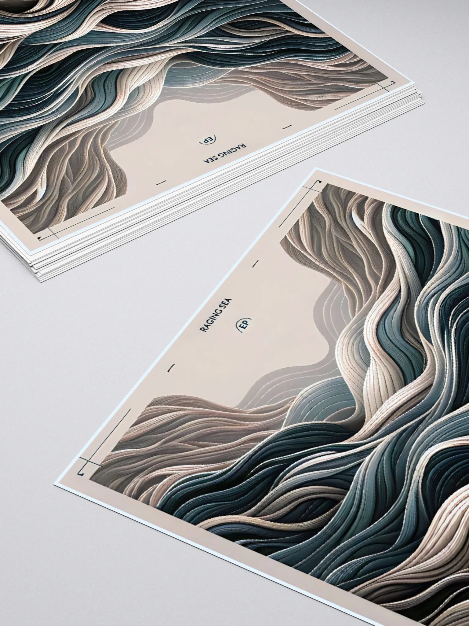 RAGING SEA Art Kiss Cut Sticker product image (4)