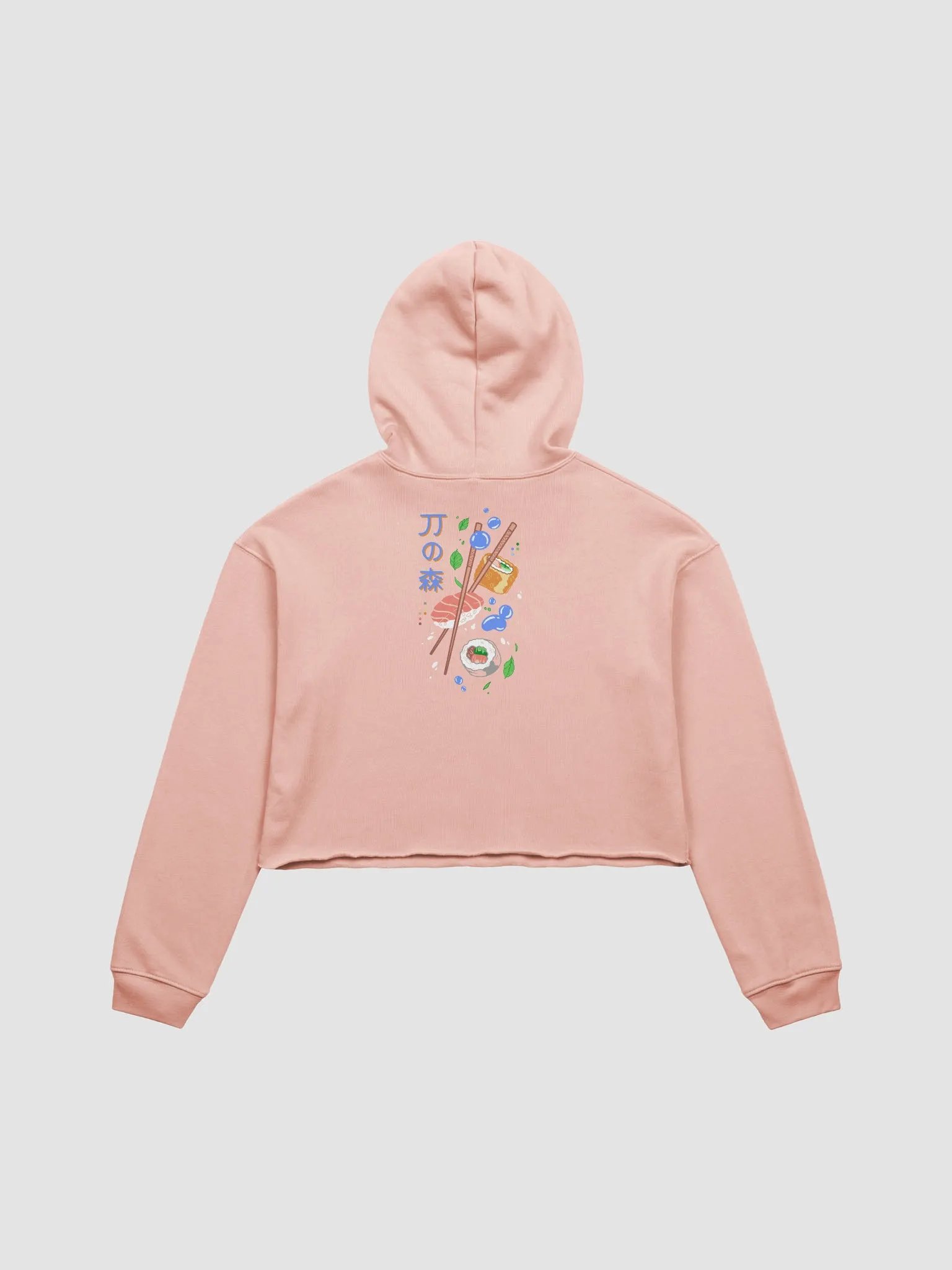 Sushi Simpin' Cropped Hoodie product image (2)