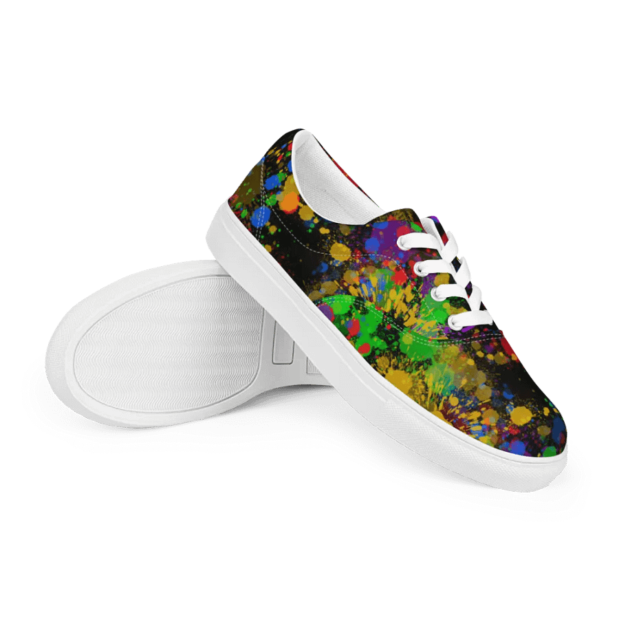 JokersVibe Graffiti Style Lace-Up Shoes product image (9)
