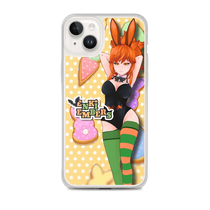 Enki Embers Anime Bunny Clear Case product image (1)