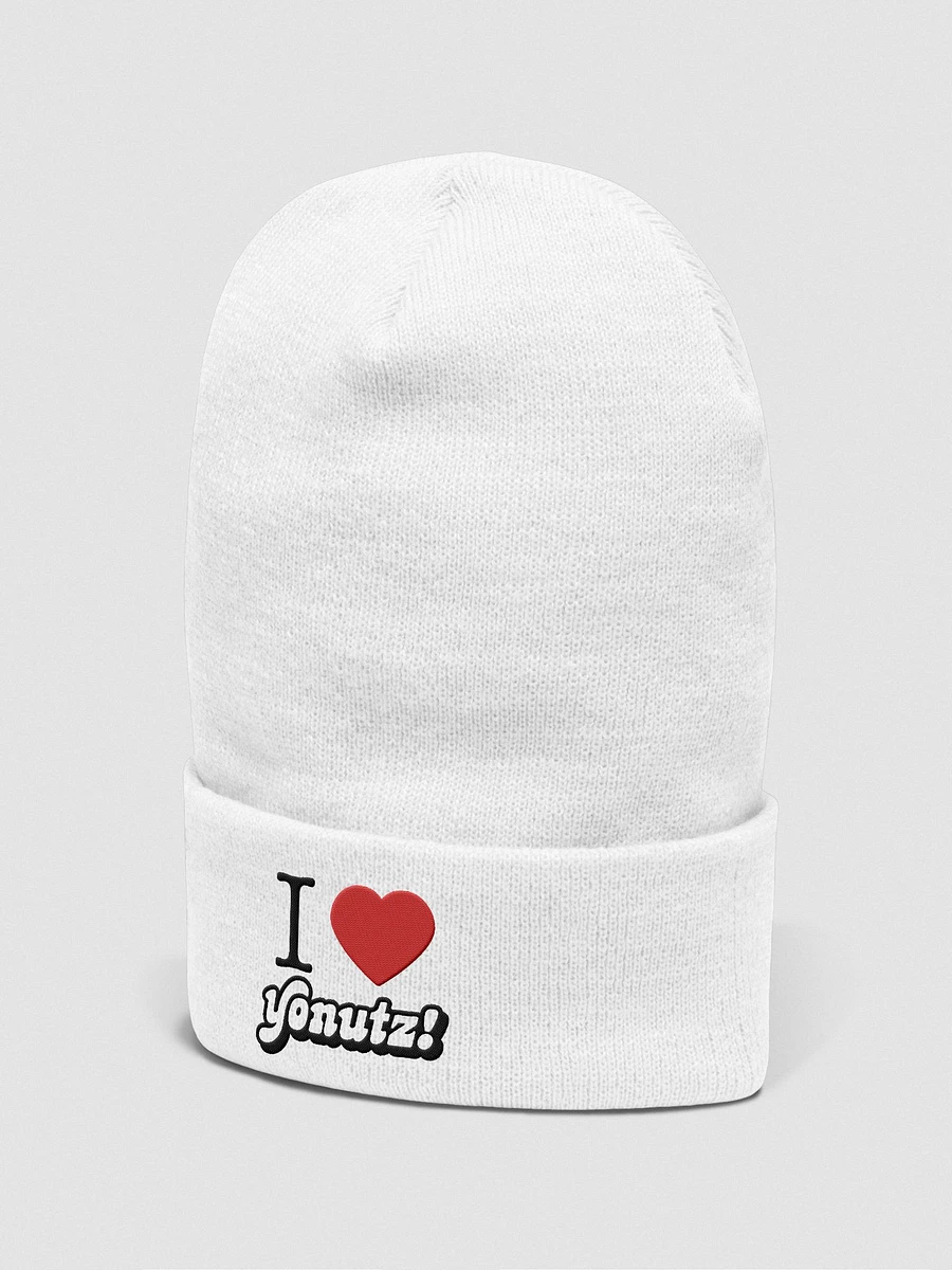 I ❤️ Yonutz Beanie White product image (2)