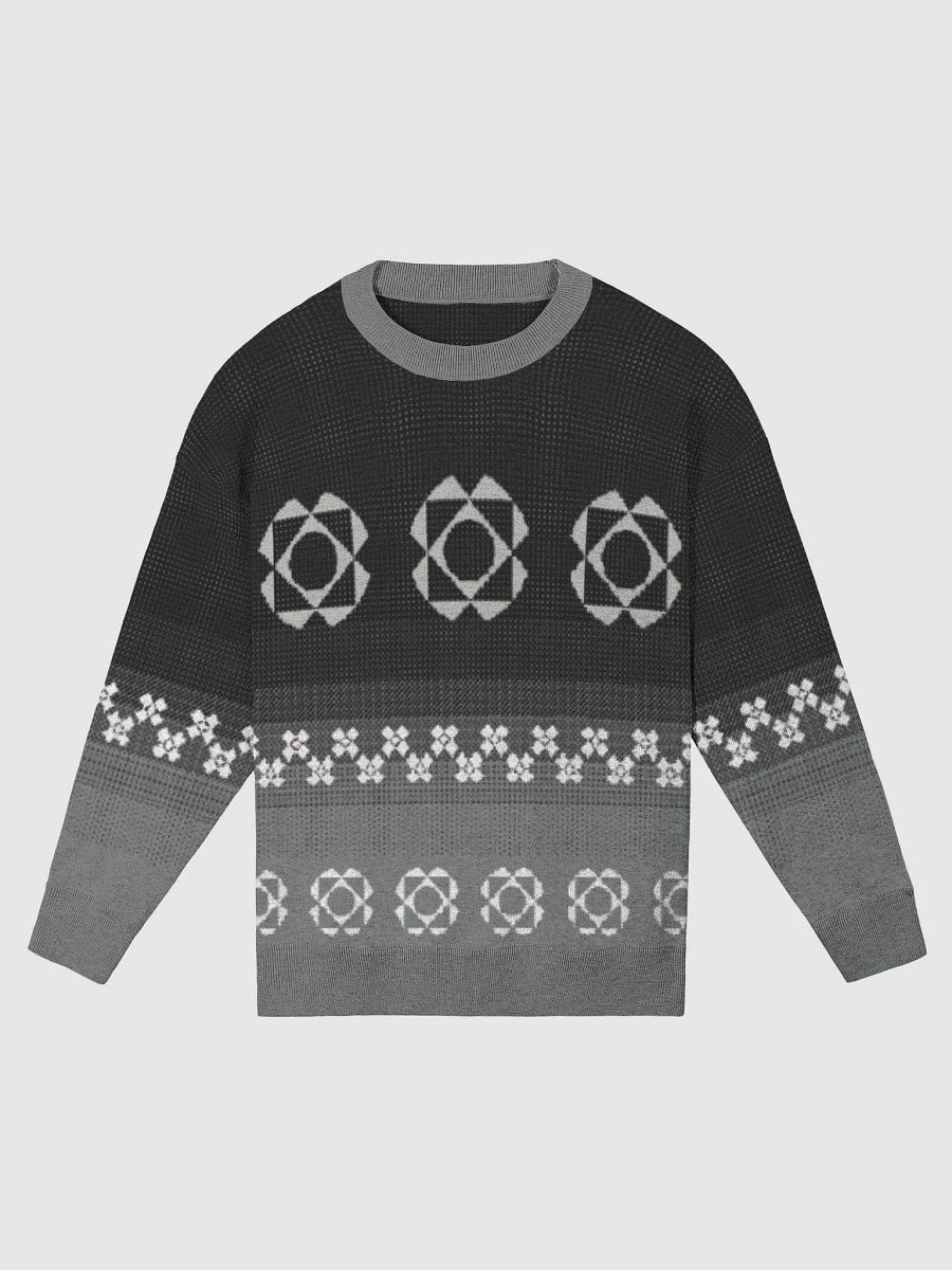 Geo Chic Relaxed Knit Sweater product image (3)