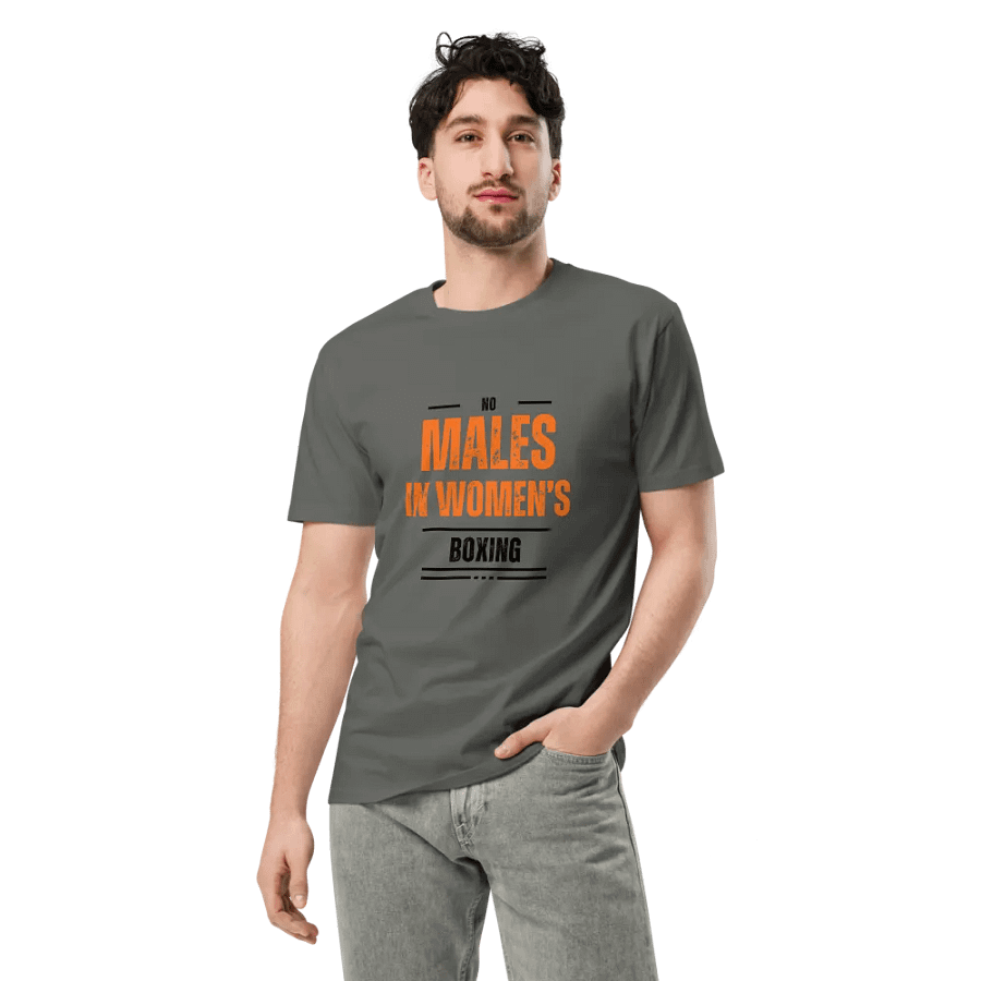 Support Italian Boxer Angela Carini Crew Neck T-Shirt product image (3)