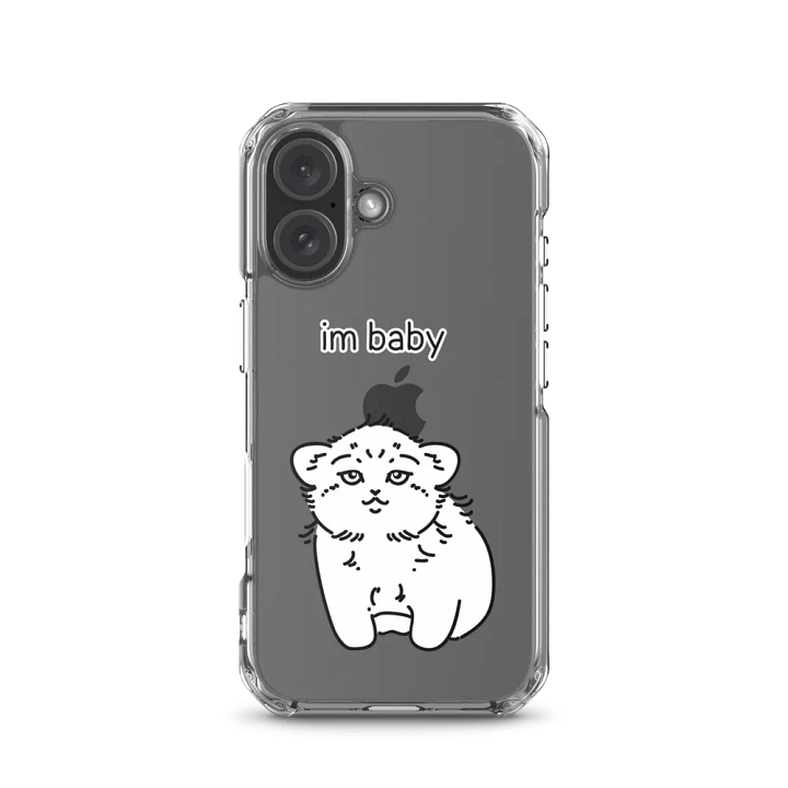 I'm Baby Manul - Clear iPhone Case product image (23)
