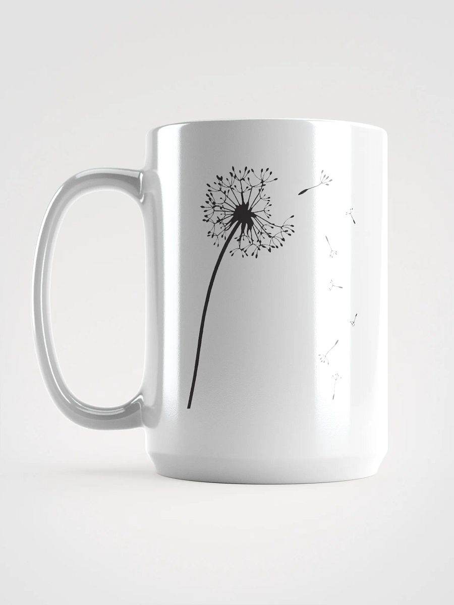 Dandelion Dream White Glossy Mug product image (6)