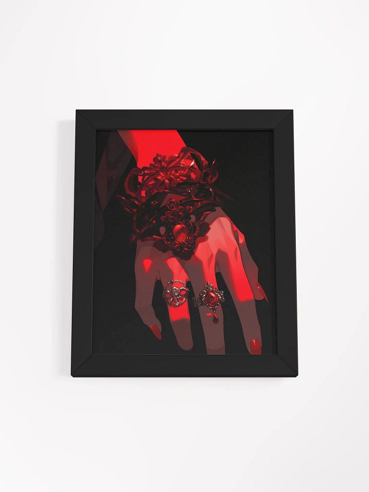 Framed Gothic Floral Adornments Poster product image (3)