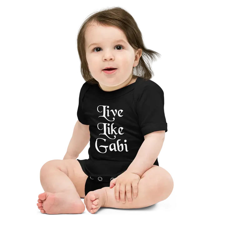 Live Like Gabi Baby Onesie product image (2)