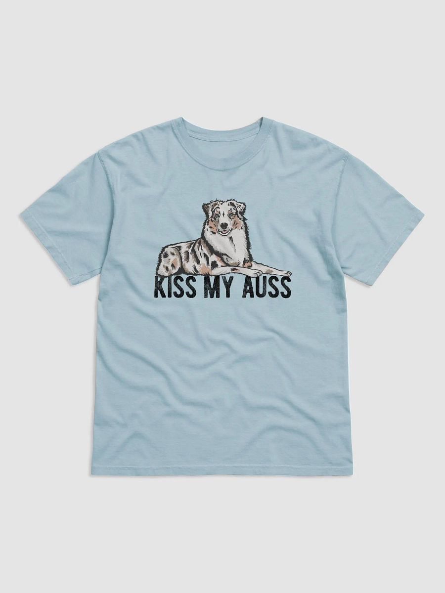 Kiss My Auss | T-Shirt for Australian Shepherd (Blue Merle) Dog Owners product image (9)