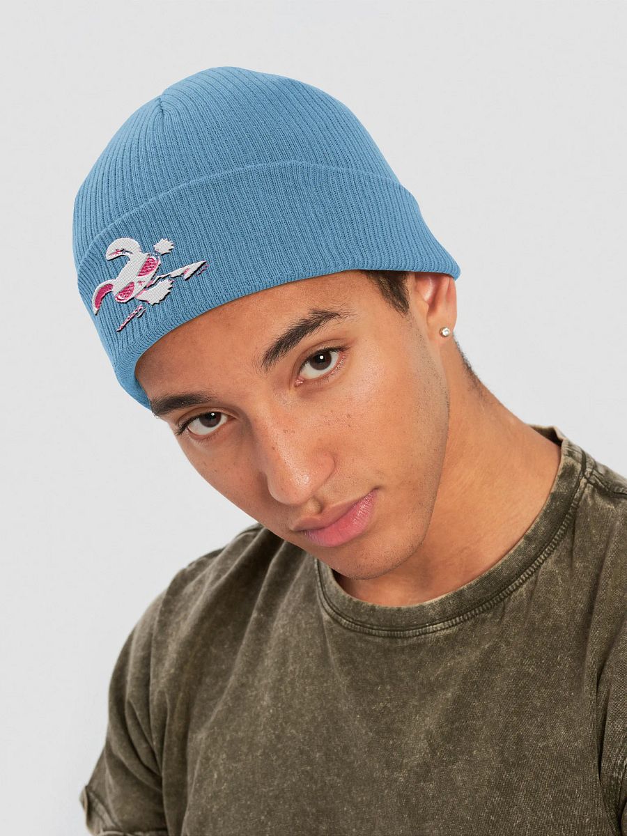 Rebel Bunny white pink snug beanie product image (22)