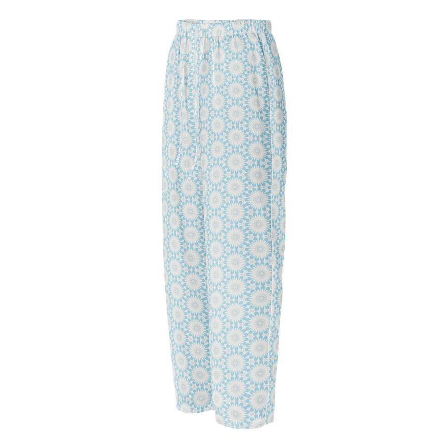Daisies on a Light Blue Women's Pajama Pants product image (1)