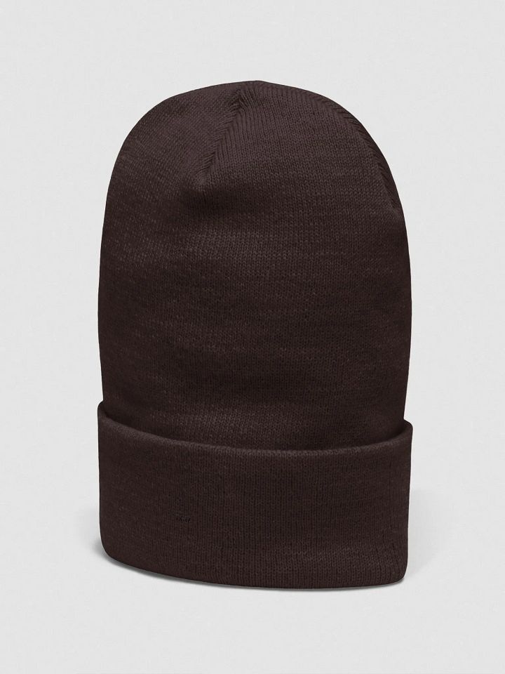 Midnight Black Cuffed Beanie product image (2)