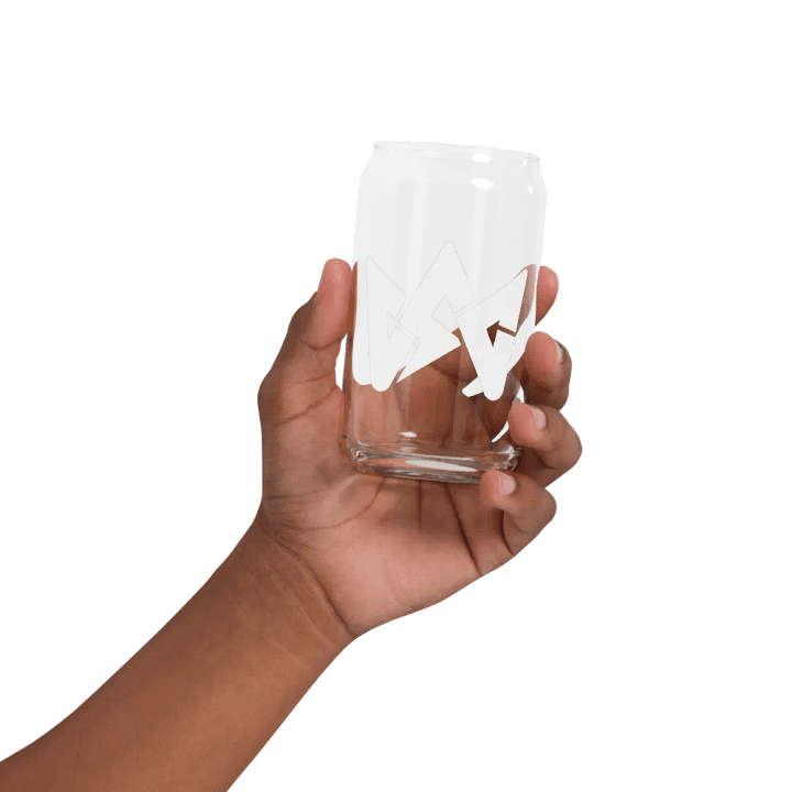 CSG Can Glass 16oz - White Logo product image (2)