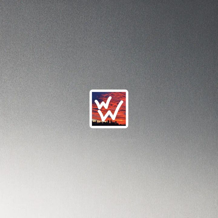 WW Die-Cut Magnet (Skyline) product image (4)