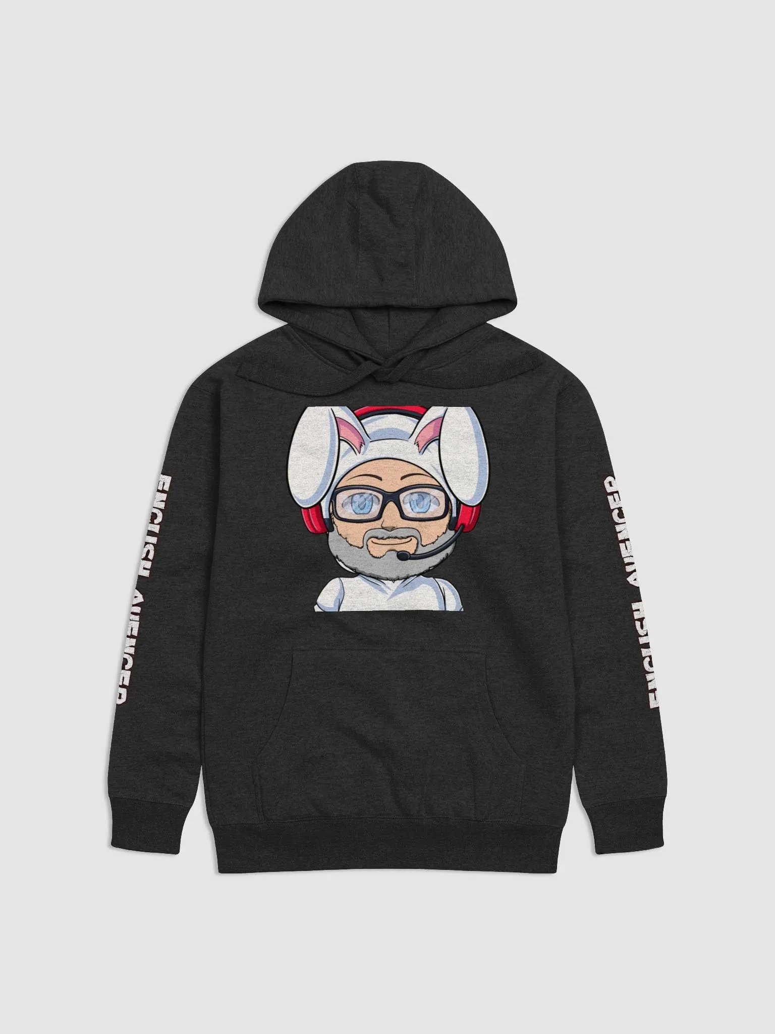 Rabbit Ricky Emote Hoodie product image (1)