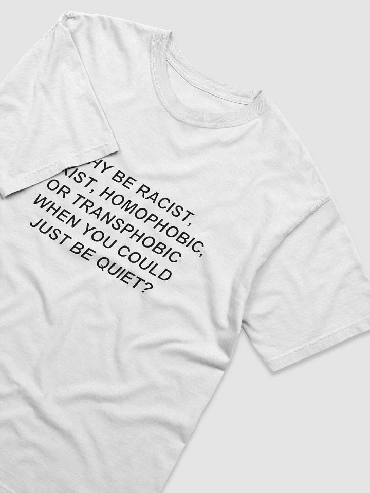 White T-Shirt with Empowering Message product image (2)