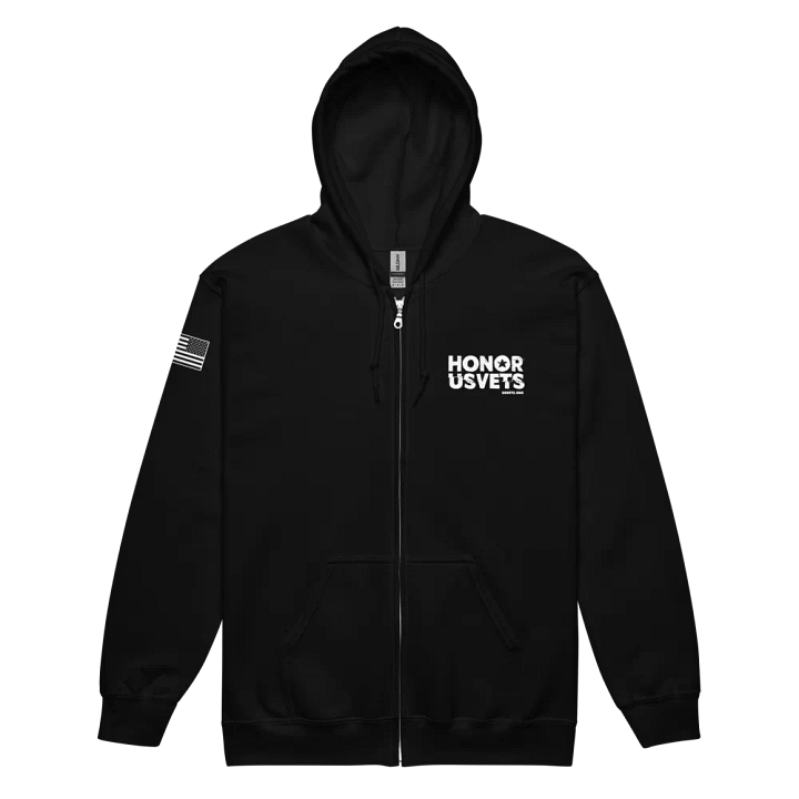 HONORUSVETS Zip Up Hoodie product image (3)