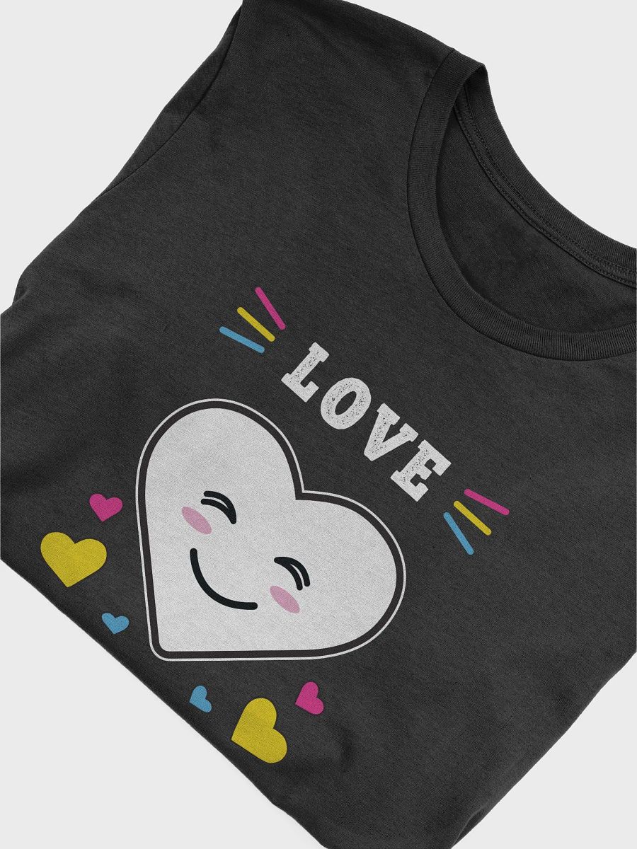 Heart Face Love Wins LGBTQ Pansexual Pride T-Shirt product image (4)