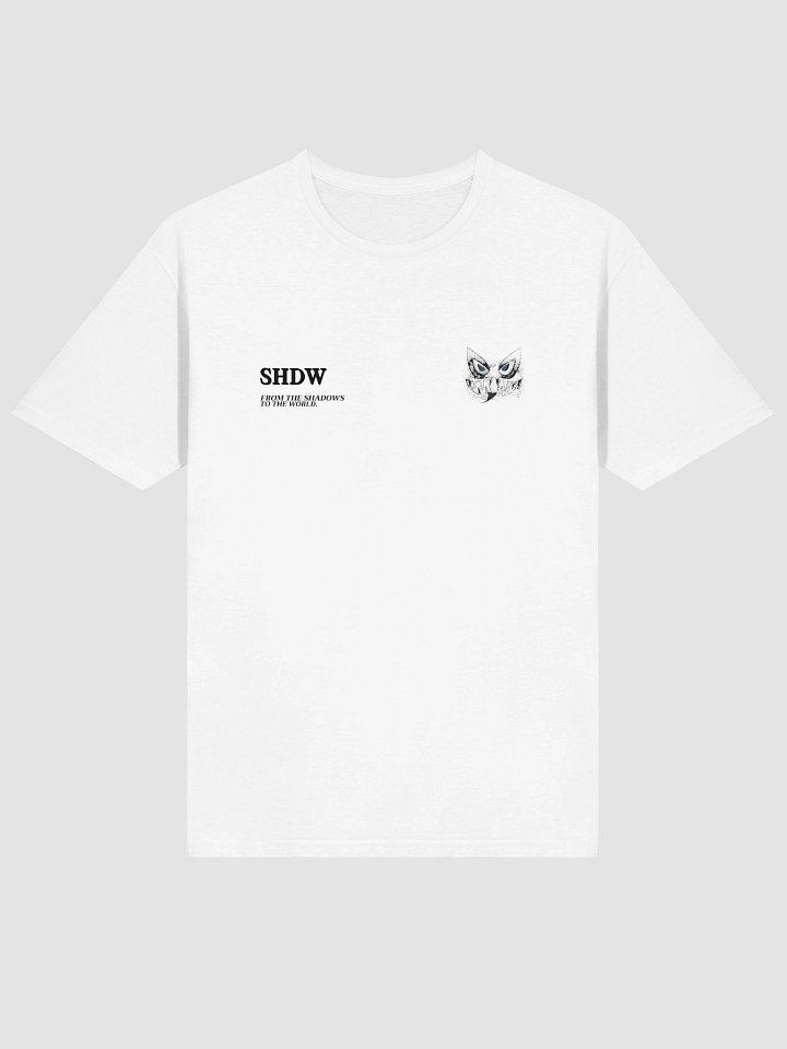 shdw white tee - SHDW LABS product image (1)