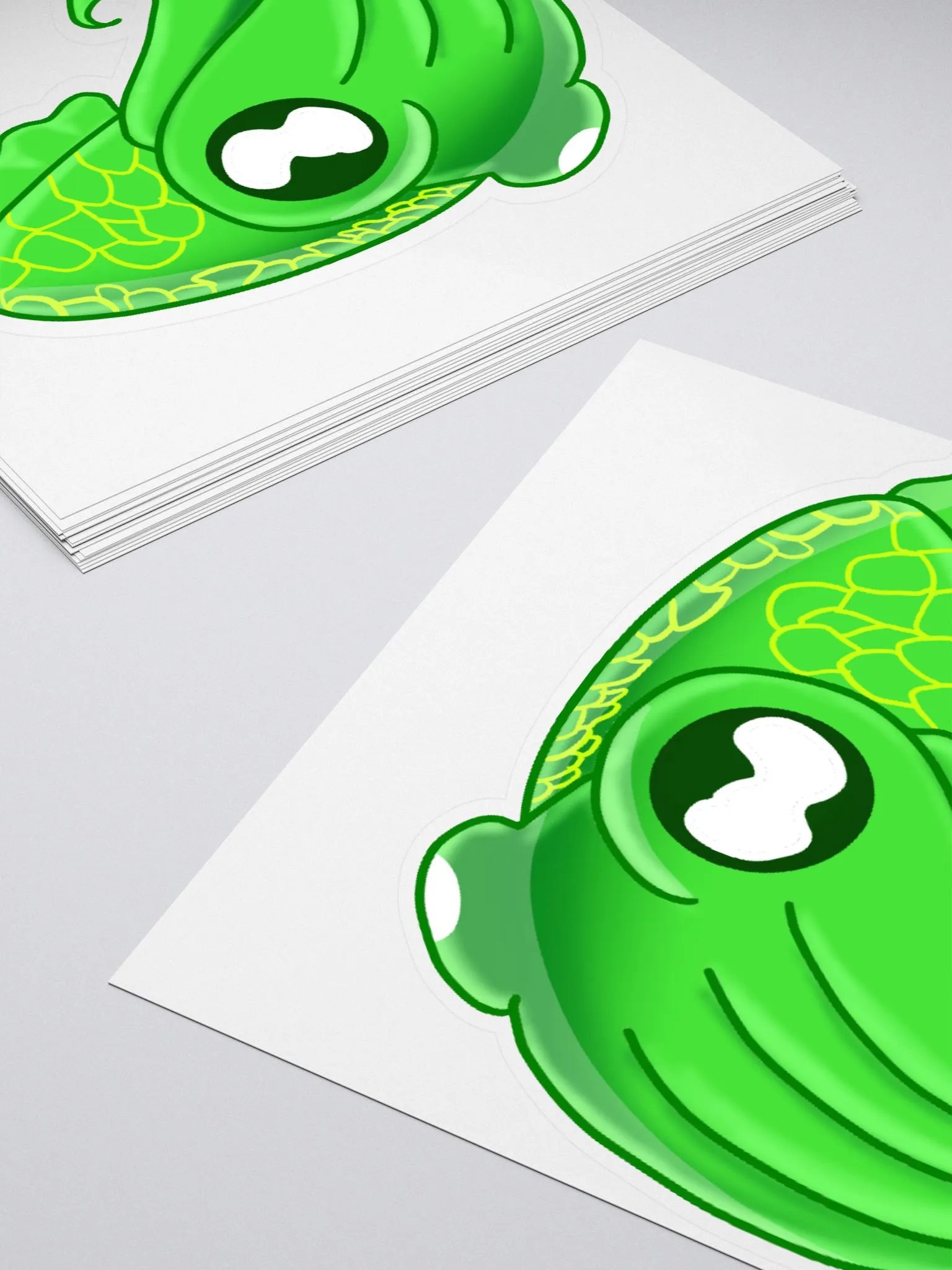 Melon Cuttlefish Sticker product image (4)