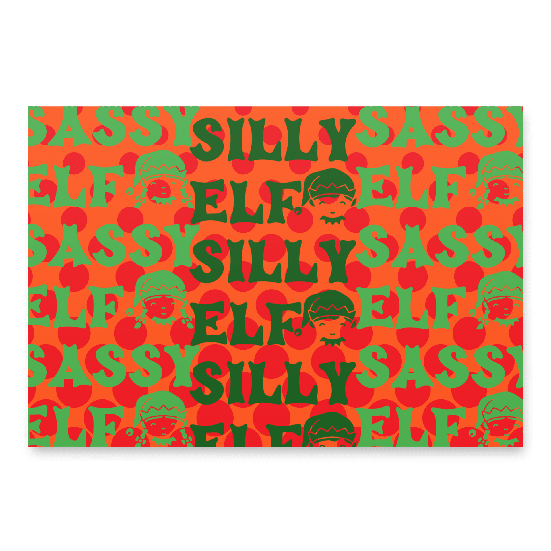 Aggressive Holiday Wrapping Paper product image (3)
