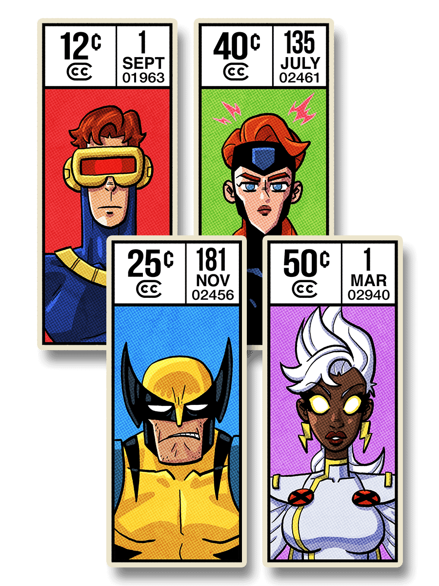X-Men Sticker Pack #1 product image (1)