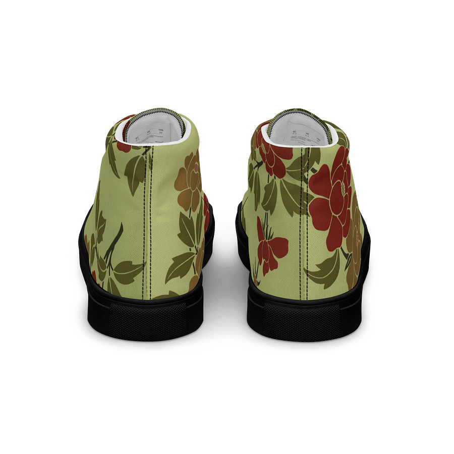 Japanese Floral. Top Canvas Shoes product image (5)