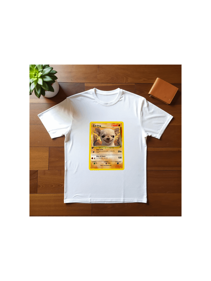 pokemon card Evil Dog Funny T-Shirt product image (9)