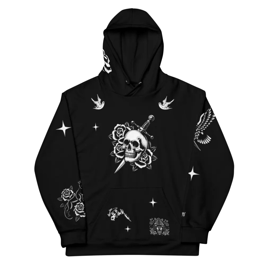 FOYO Old School tattoo prints Hoddie product image (10)