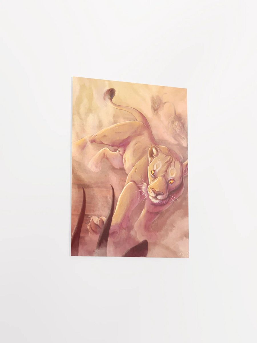 Lion Hunt - Matte Print product image (3)