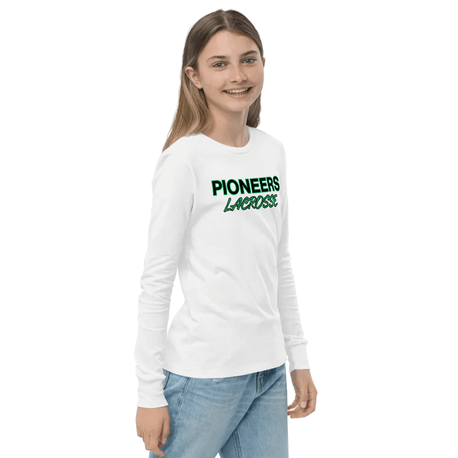 Pioneers Lacrosse Youth Long Sleeve Tee product image (4)