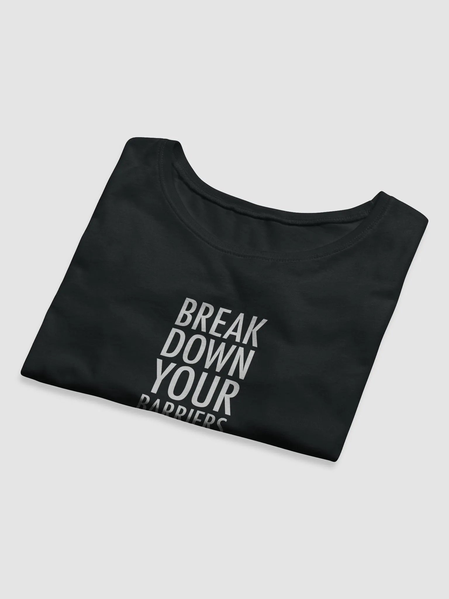 Break Down Barriers Crop Tee product image (5)