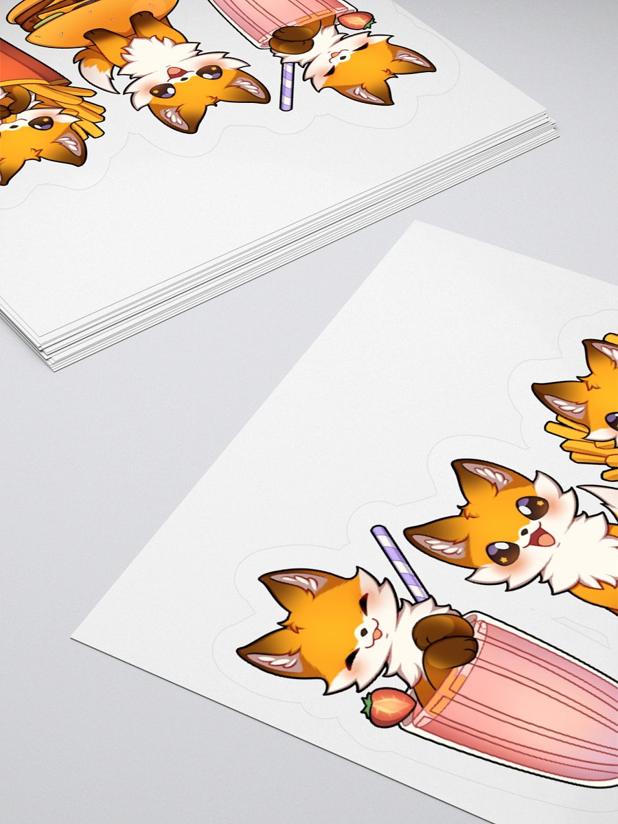 Foxy Meal Deal Sticker product image (11)