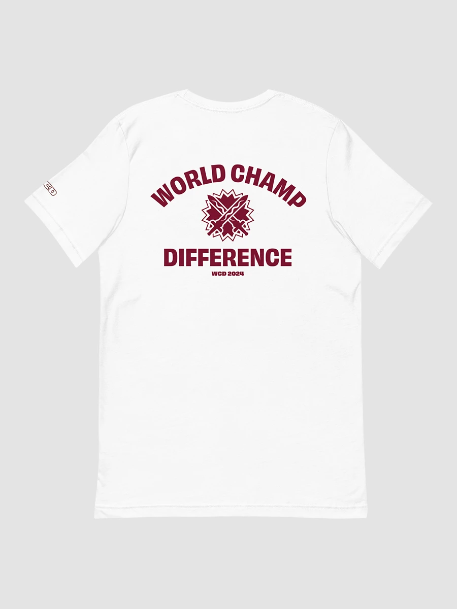 WolfeyVGC World Champ White Shirt - Maroon product image (4)