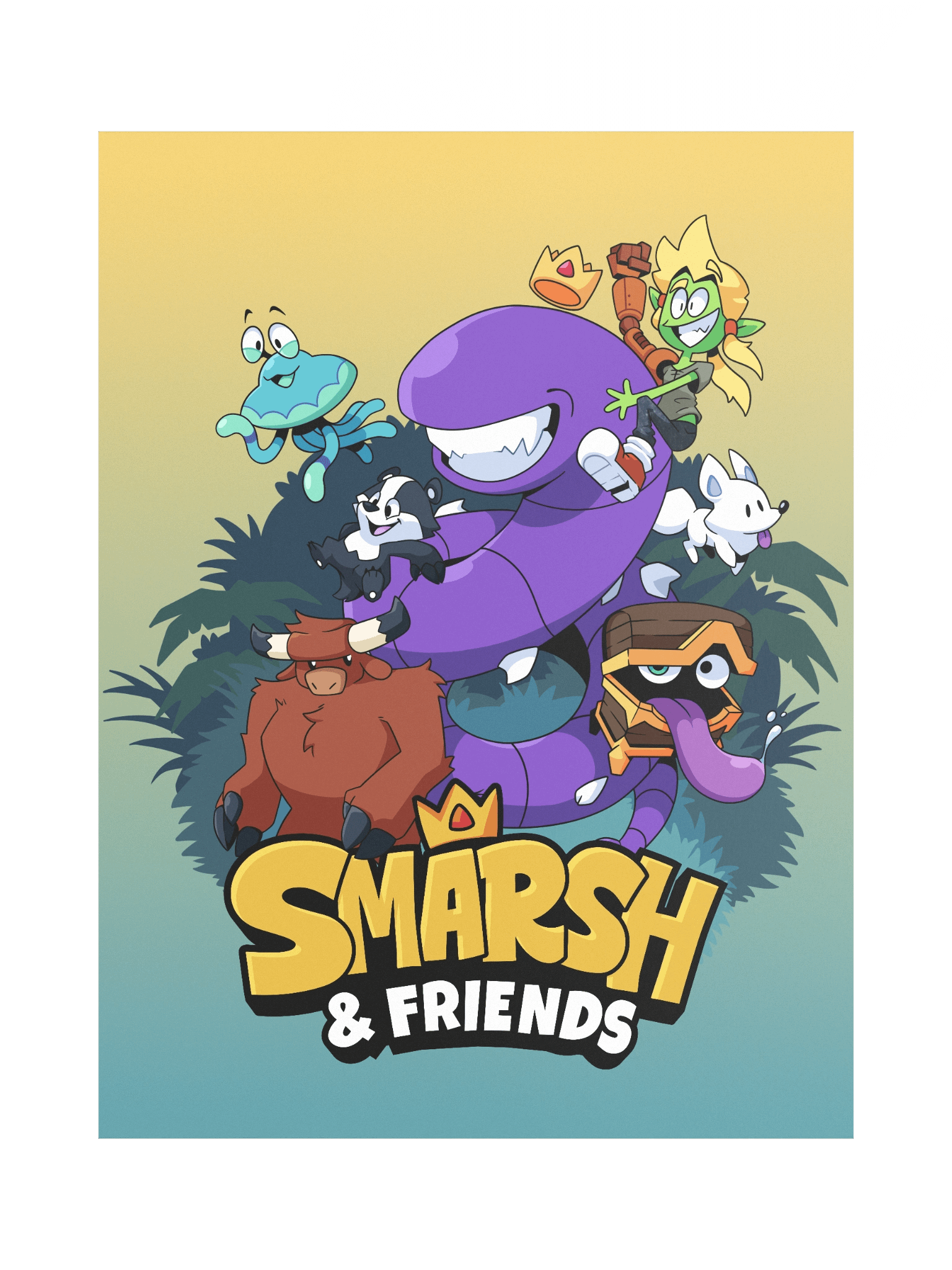 Smarsh & Friends Poster product image (1)