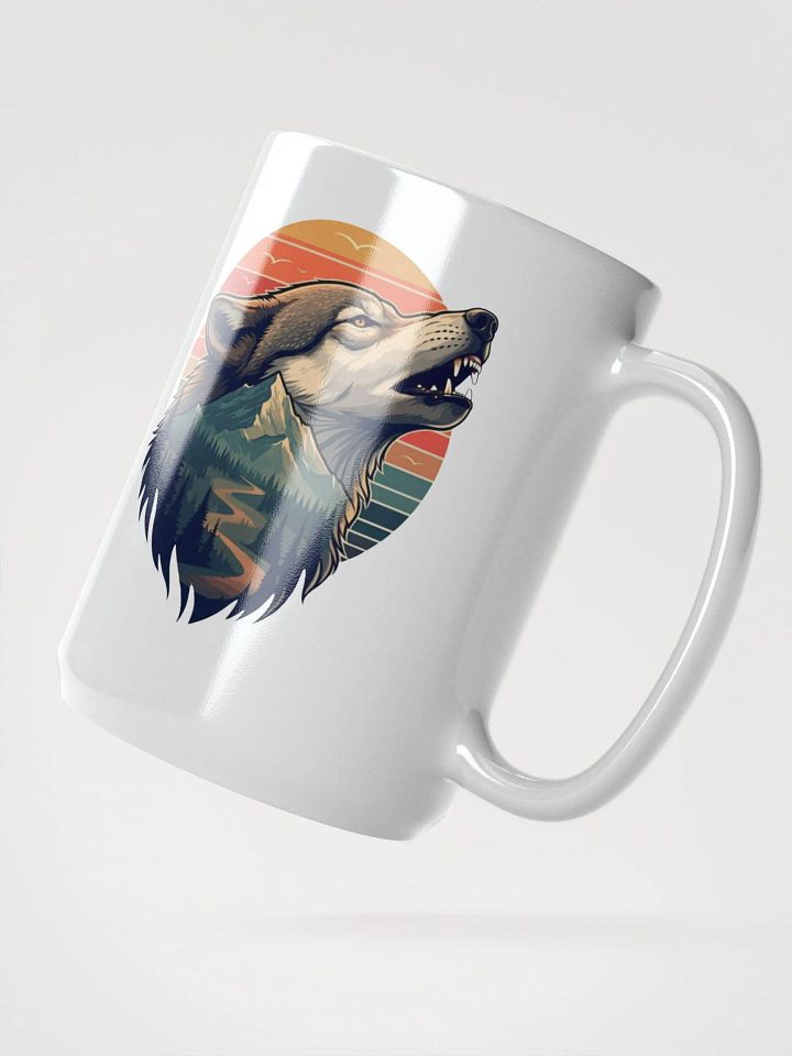 Howling Wolf Landscape Mug product image (2)