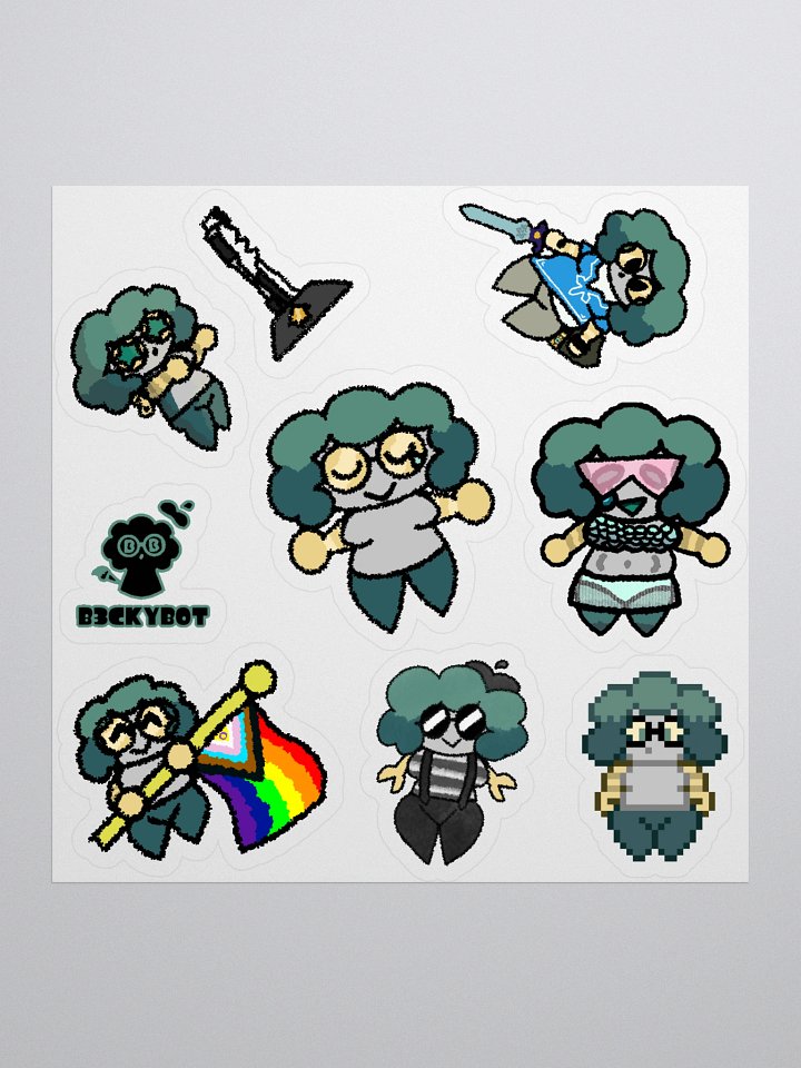 B3CKY Variety Sticker Pack 2 product image (1)